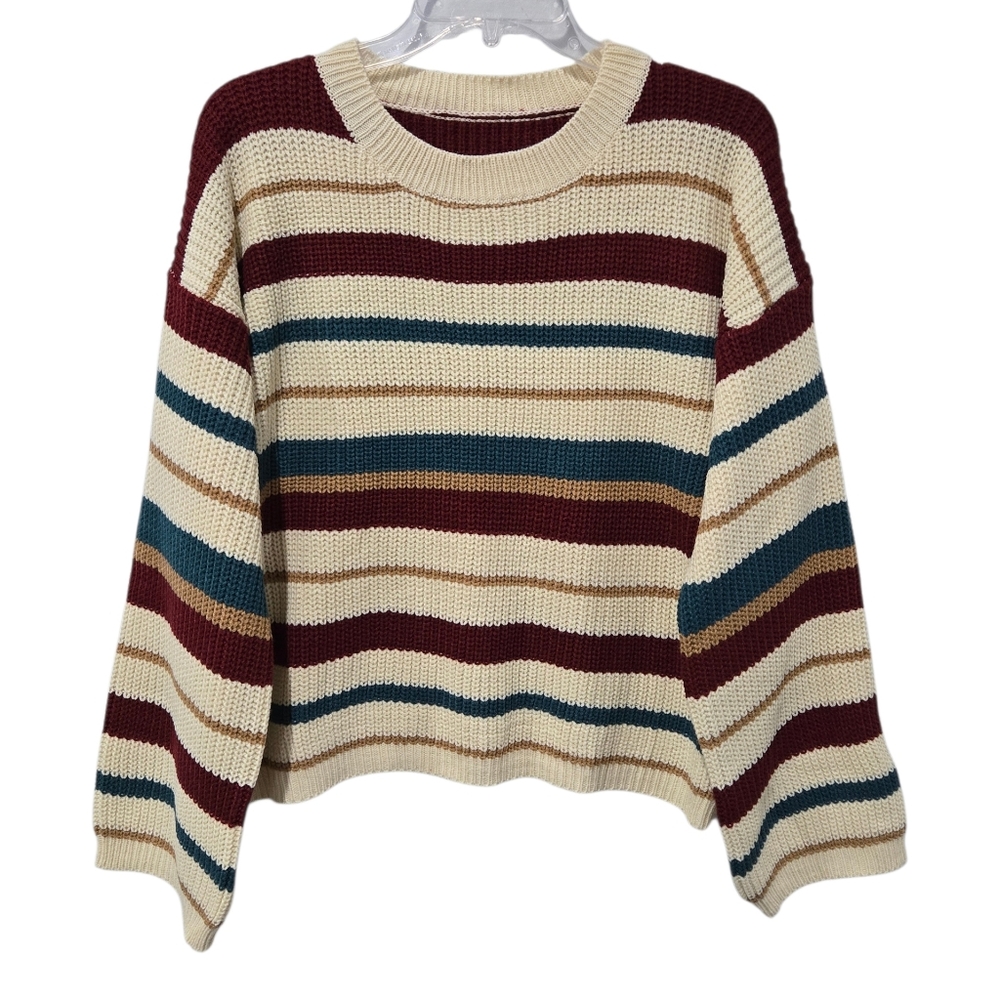 Classic Striped Knit Sweater